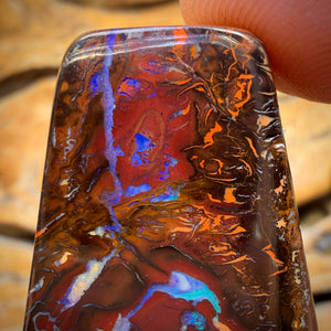 78.2cts - “Chunky Tribal 2”Yowah Nut Opal. Double Sided