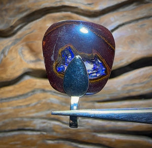Solid Queensland Boulder Opal Pendant. Koroit Nut Kernel! Love It