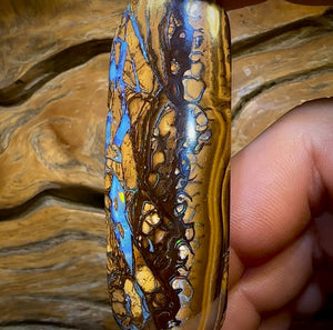 137.2cts - Extra Large Tribal Queensland Boulder Opal from Yowah