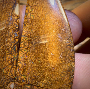 102.7cts - Tan Tribal Queensland Boulder Opal Pair