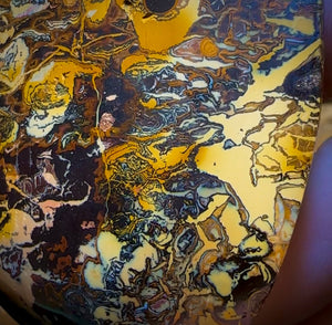 898.5cts - XLarge Tribal Queensland Boulder Opal. Polished Specimen ARTISTIC BARGAIN