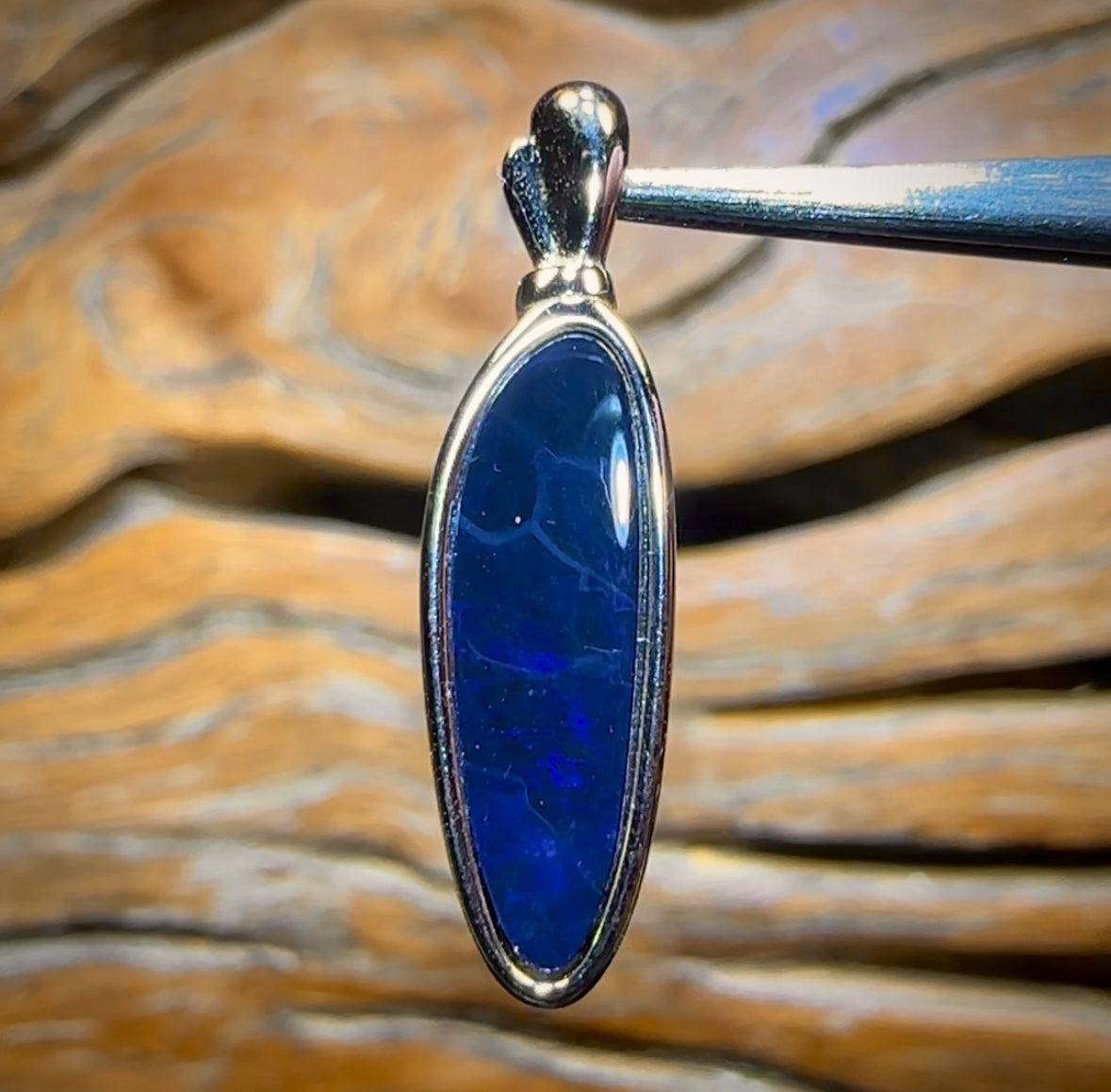 🔒Sterling Silver - WHOLESALE 9 PIECE PENDANT PARCEL. Australian Boulder Opal Doublet Jewellery