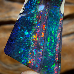 “Set in Stone” - Private Collector Acquisition - “Red Carpet” 19.9cts - Top Australian Boulder Seam Opal
