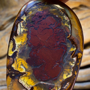 🔨 AUCTION 🔨 98.1cts - Tribal Yowah Nut Kernel Opal. Australian Opal