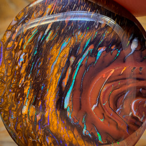 Wild Card!  65.4cts - Tribal Yowah Nut Opal. Double Sided