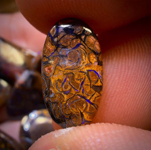 73.4cts - 10x Australian Tribal Boulder Opal’s. Wholesale Dealers Parcel