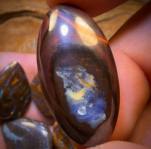 200.9cts - 5x Mixed Australian Boulder Opal’s. Wholesale Dealers Parcel