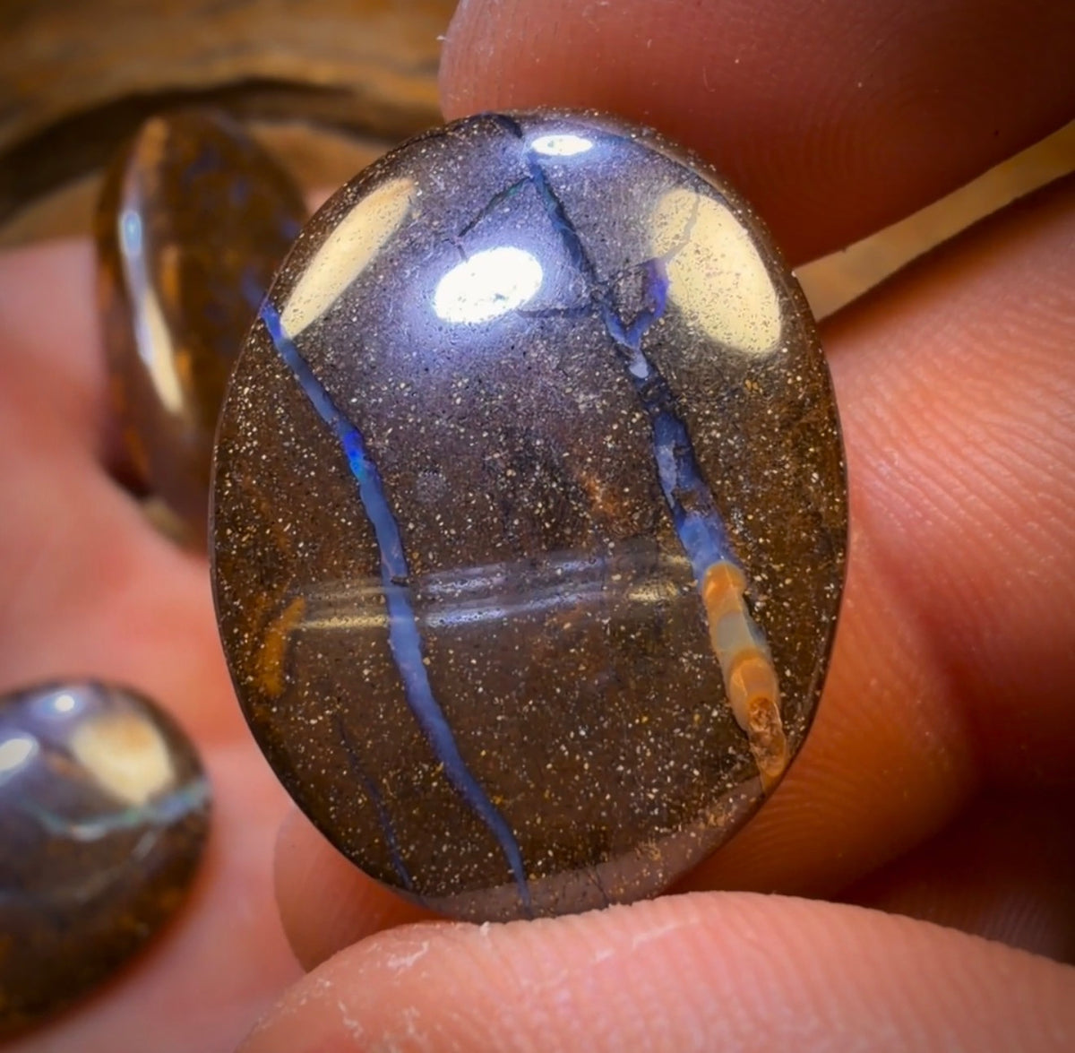 322.6cts - 10x Australian Boulder Seam Opal’s. Wholesale Dealers Parcel