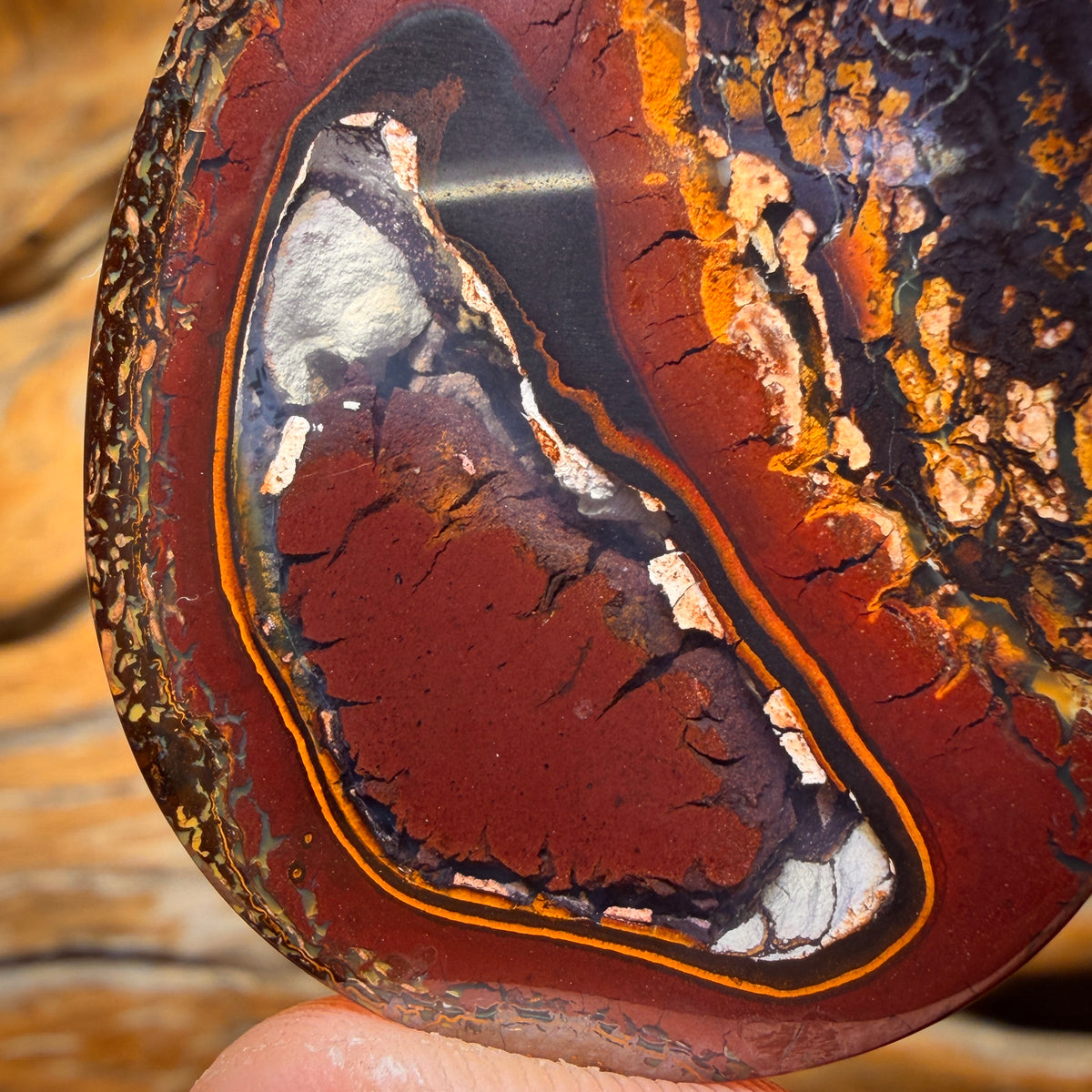 BIG BOY BARGAIN CARD! 97.1cts - Yowah Nut Crystal Centre Opal. Australian Boulder Opal