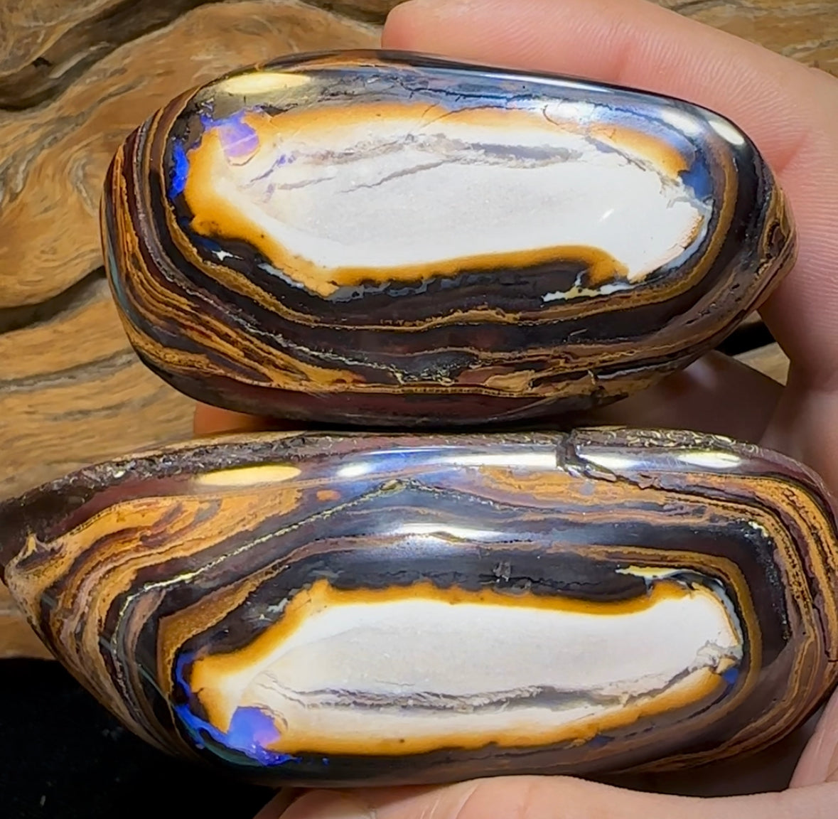 506.6g - Rare Yowah Nut Opal Specimen Pair. Further Cutting potential - Opal Whisperers