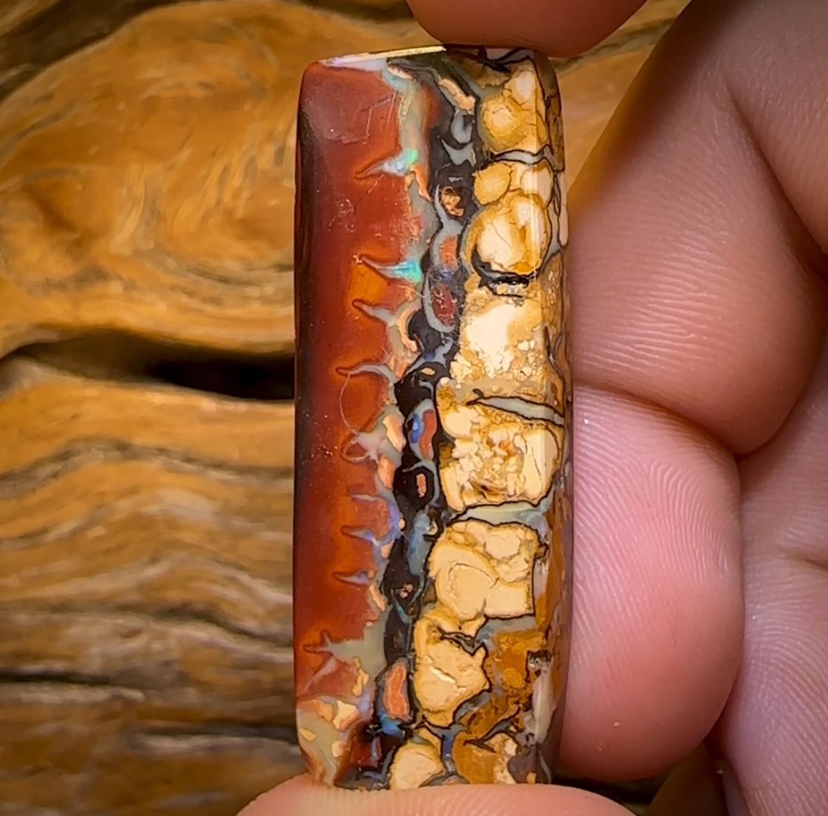 78.7cts - Artistic Tribal Yowah Nut Opal. Australian Opal