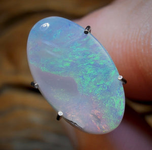 1.45cts - Lightning Ridge Semi Crystal Opal