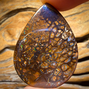 Half Price Card! 68.3cts - Tribal Queensland Boulder Opal from Yowah