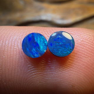 Wildcard! 0.87cts - Australian Boulder Opal Doublet Pair
