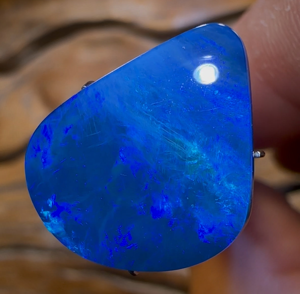 Auction Fall-Through = Your Gain! 🔥 Now More Than 50% Off RRP 🚨 9.1cts - “Alaskan Blue” Lightning Ridge Black Opal Doublet