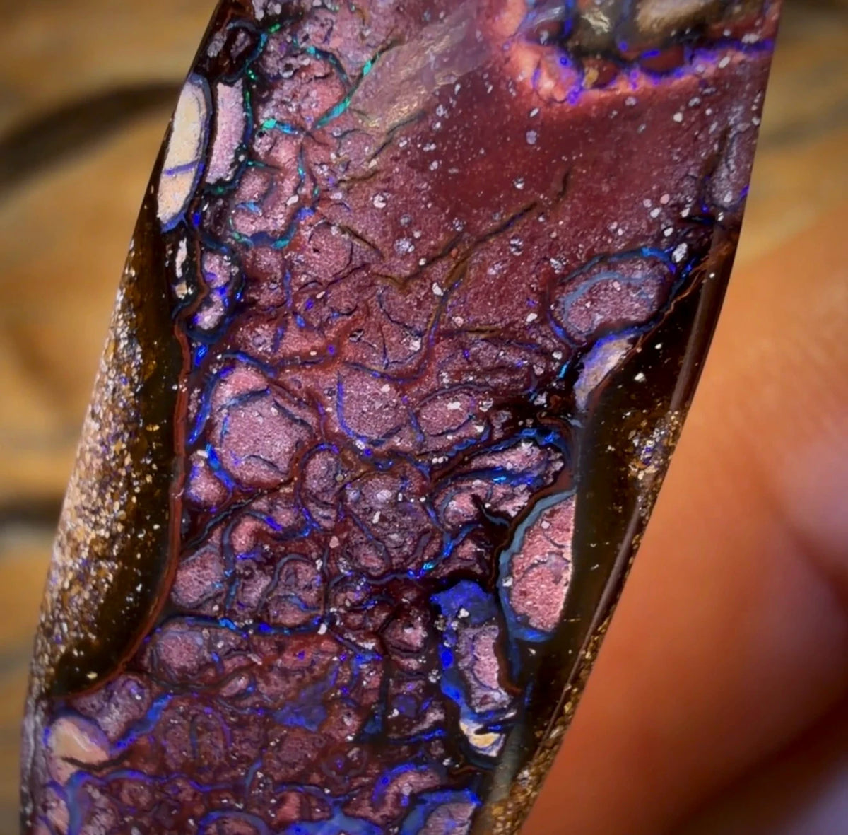 36.1cts - Tribal Yowah Nut Opal. Australian Opal