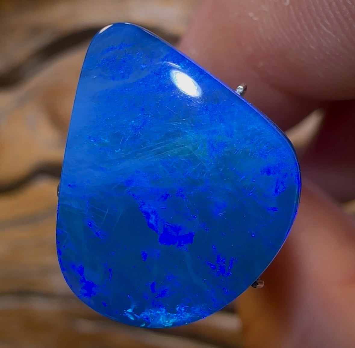 Auction Fall-Through = Your Gain! 🔥 Now More Than 50% Off RRP 🚨 9.1cts - “Alaskan Blue” Lightning Ridge Black Opal Doublet
