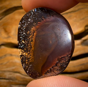 42.2cts - Tribal Queensland Boulder Opal from Koroit