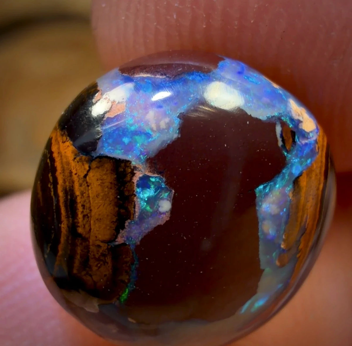 Aren’t you glad you waited till the very very end Card! 5.7cts - Yowah Nut Opal. Australian Boulder Opal