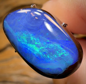 13.4cts - RARE Yowah Nut Crystal Centre Opal