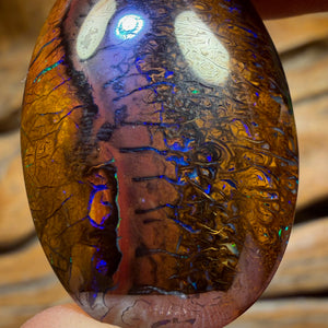Bargain Card! 58.7cts - Tribal Yowah Nut Opal. Australian Opal