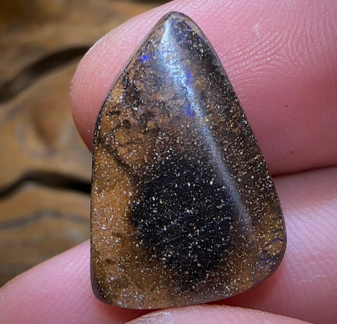 14.1cts - Queensland Boulder Seam Opal - Opal Whisperers