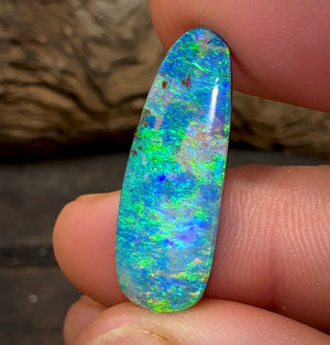 12.6cts - Solid investment Opal Natural Boulder opal - Opalwhisperers