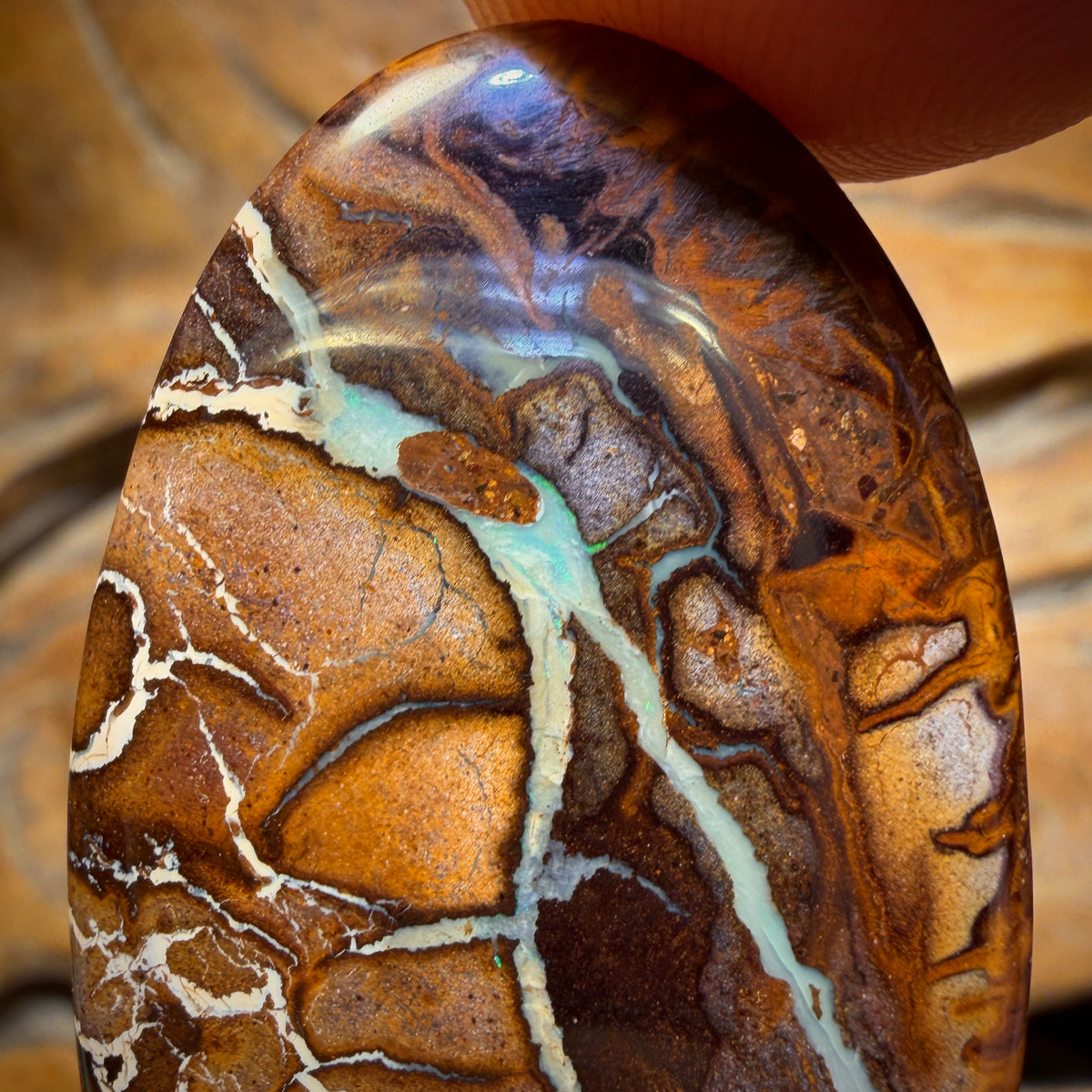 38.1cts - Tribal Yowah Nut Opal. Australian Opal Bargain