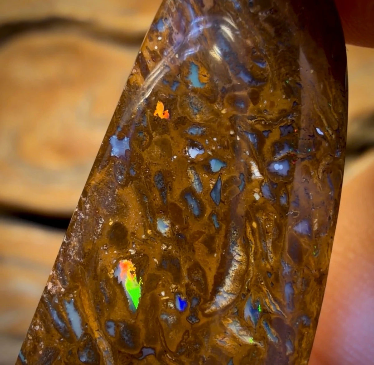 OpalFest WildCard 50%Off 43.2cts - Yowah Nut Opal. Australian Boulder Opal
