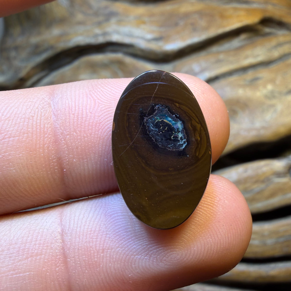 TGIF 15.5cts - Rare Yowah Nut Partial Crystal Centre Opal