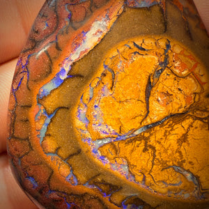 282.2cts - Large Tribal 2/2 Australian Boulder Opal from Yowah