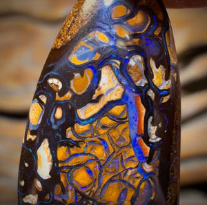 28.3cts - Tribal Yowah Nut Opal. Australian Opal