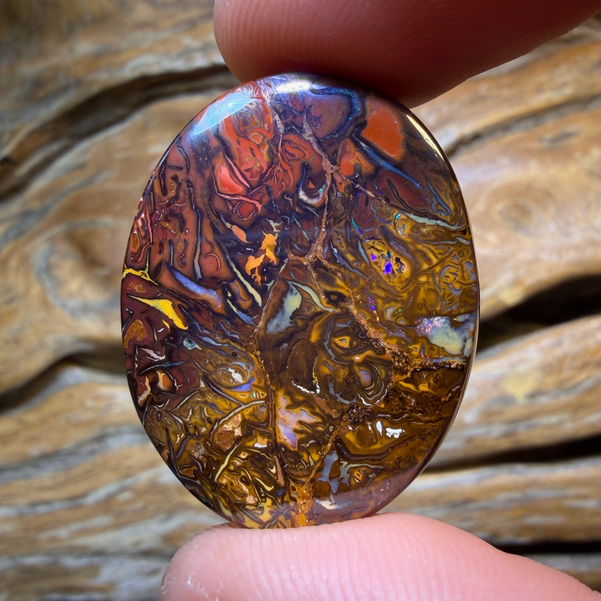 TGIF 70.9cts - Tribal Queensland Boulder Opal. Australian Opal