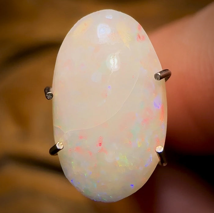 🔨 AUCTION 🔨 No Reserve 1.2cts - RECUTTERS DELIGHT South Australian White Opal