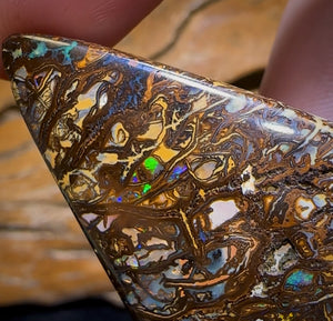 81.1cts - Tribal Australian Boulder Opal. Double Sided BARGAIN