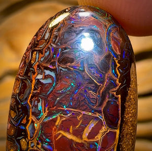 41.4cts - Tribal Australian Boulder Opal from Yowah