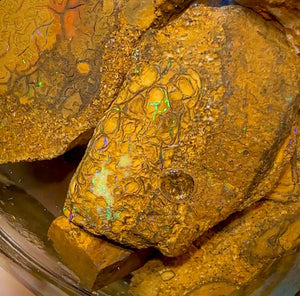 140.8g - Jar of Rough Australian Boulder Opal