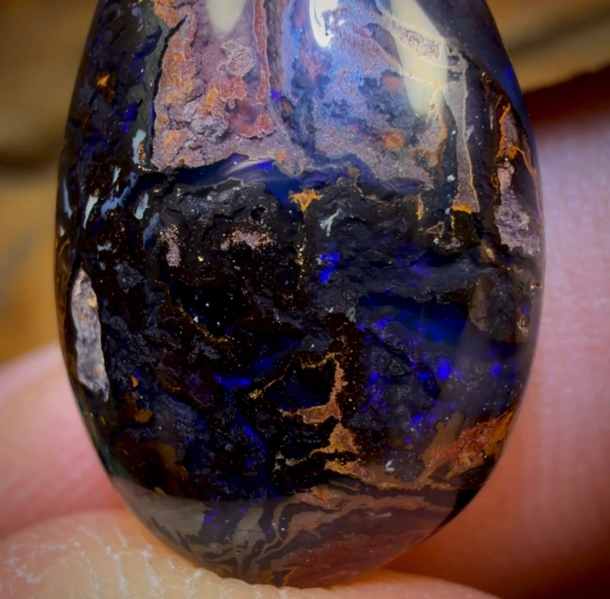 14,8 ct – Tribal Yowah Nut Opal. Australischer Opal.