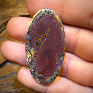 56.6cts - Must See Video Top Tribal Australian Boulder Opal from Koroit