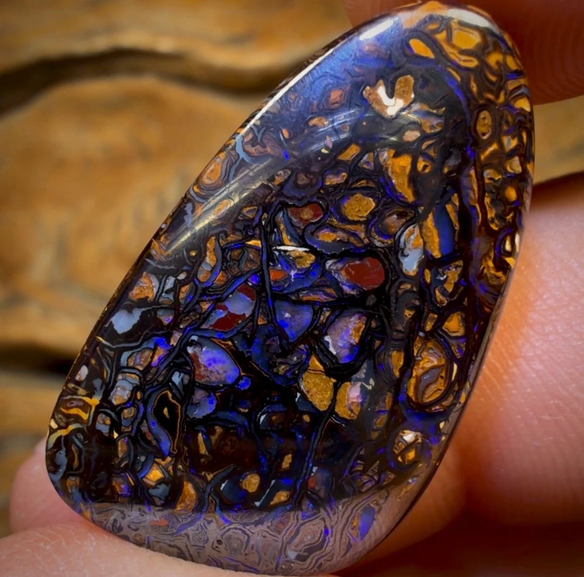 32cts - “Art of Opal” Style Tribal Yowah Nut Opal. Australian Opal