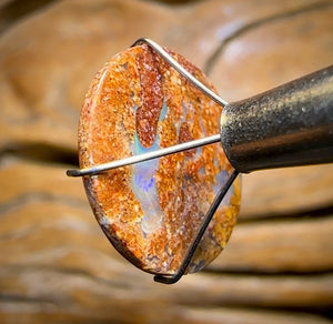 6.5cts - Solid Australian Boulder Pipe Opal BARGAIN