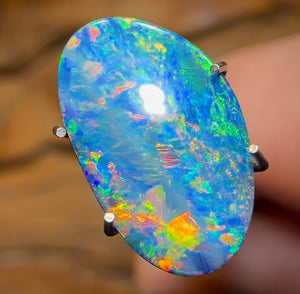 1.9cts - Australian Boulder Opal Doublet - Opal Whisperers