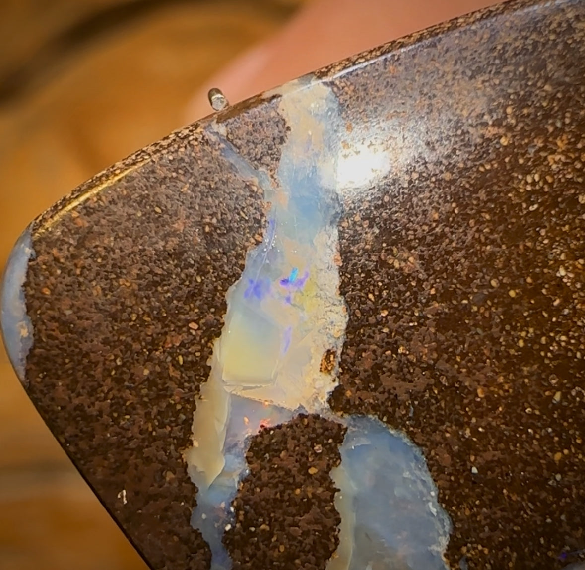 Auction Fall-Through = Your Gain! 🔥 Now More Than 50% Off RRP 🚨 21.9cts - Queensland Boulder Seam Opal