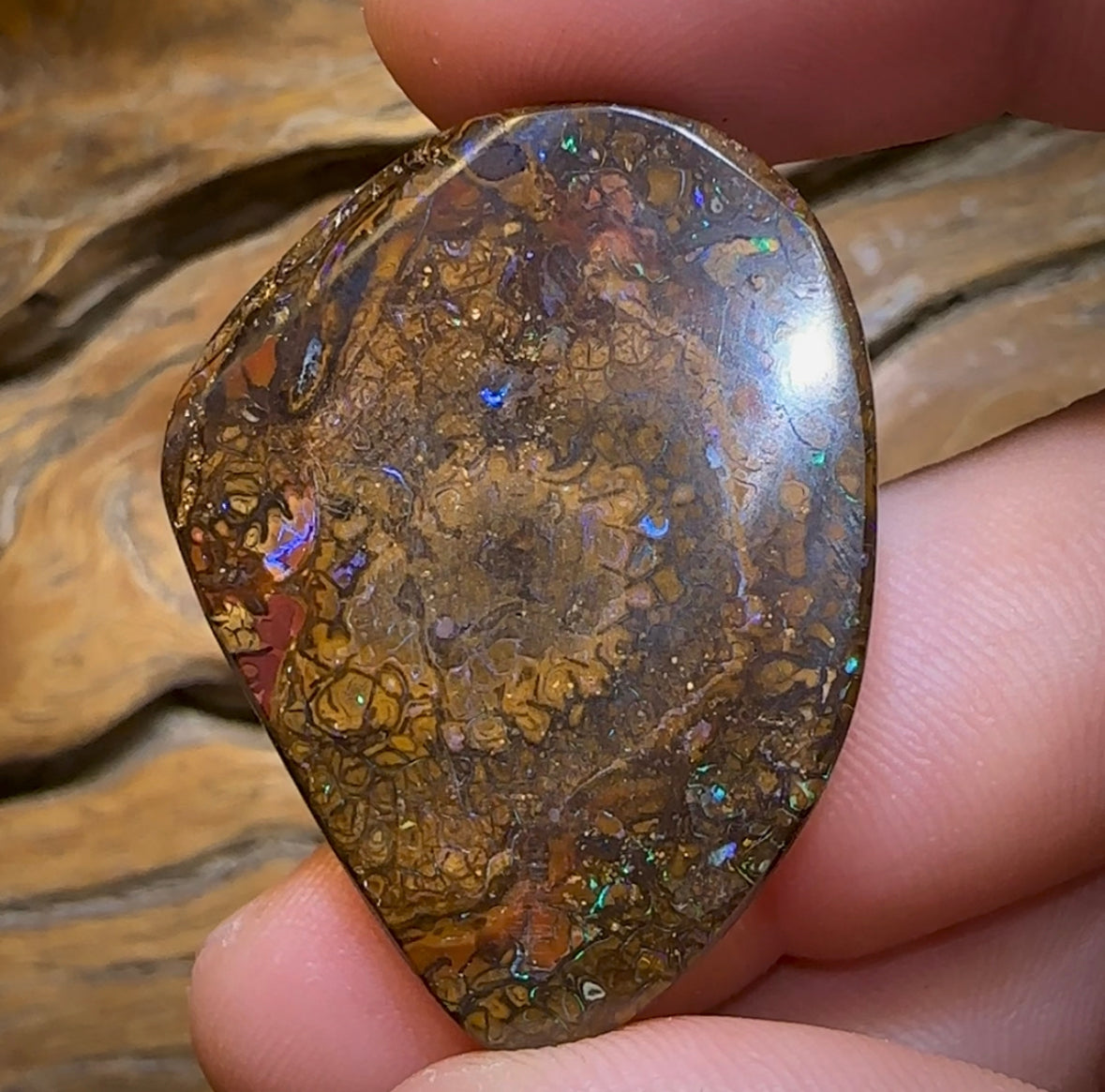 72.2cts - Yowah Nut Tribal Opal. Australian Opal - Opal Whisperers