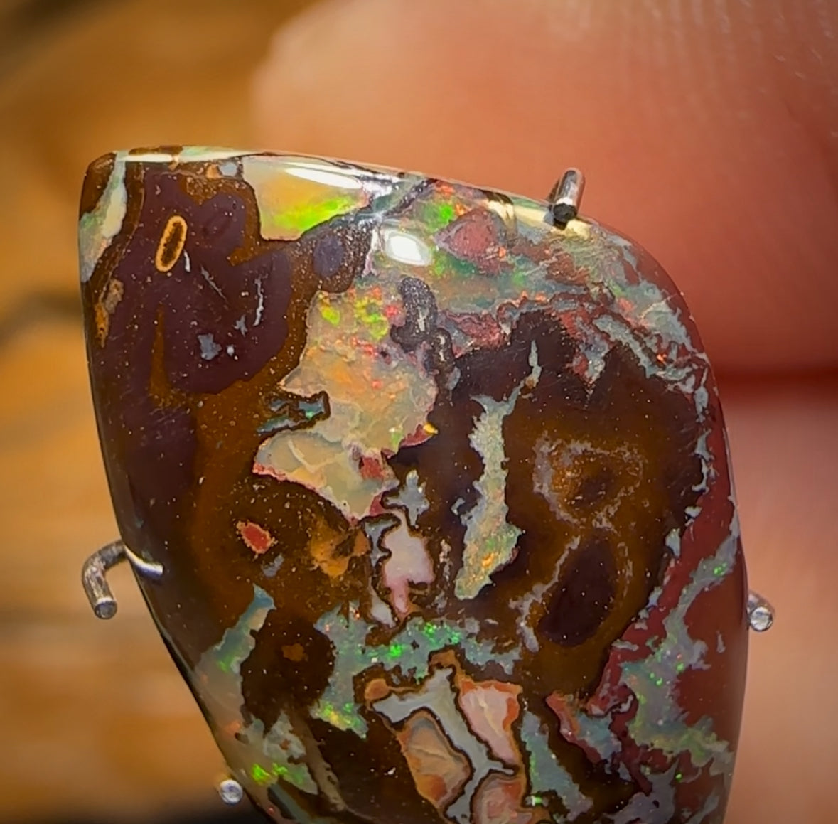 7.1cts - Australian Boulder Opal from Koroit