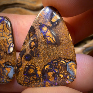 41.7cts - Yowah Nut Conglomerate Opal Pair