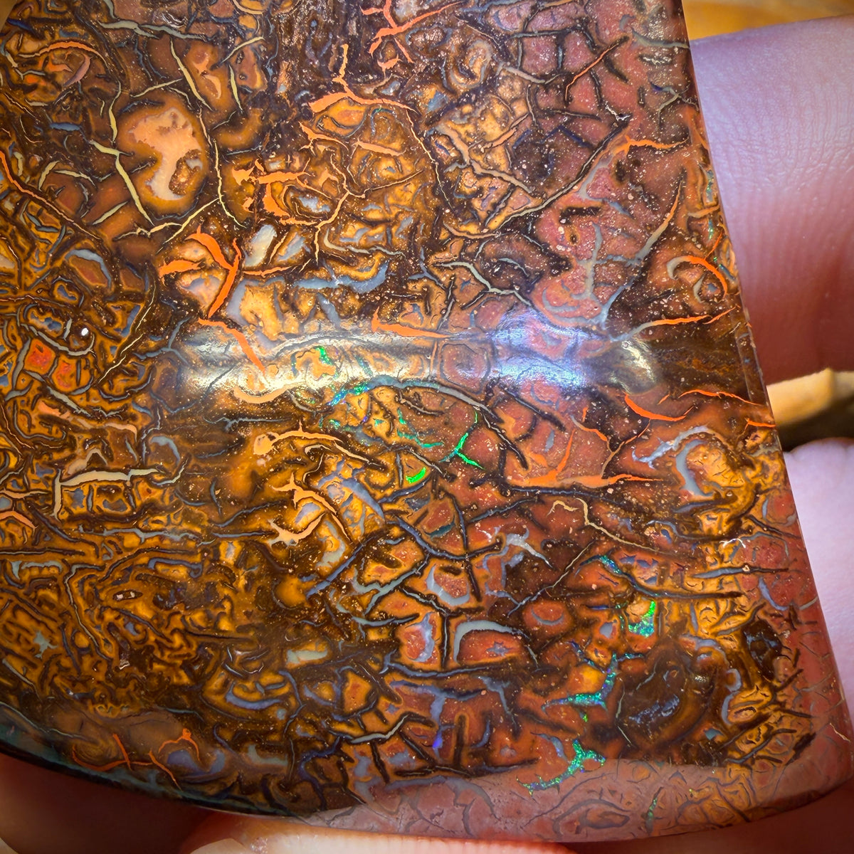 375cts - Huge Tribal Yowah Nut Opal Specimen. Double Sided!