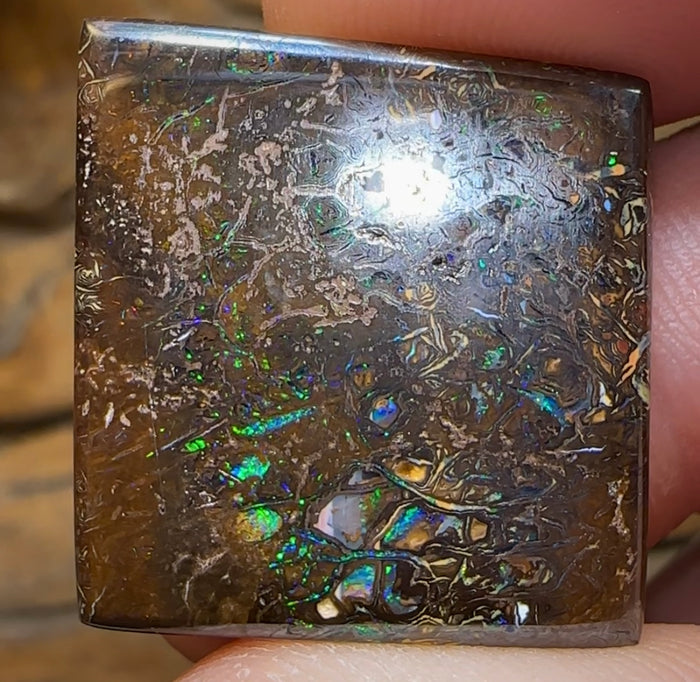 33.5cts - Queensland Boulder Opal. Australian Opal ￼ - Opal Whisperers