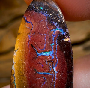 22.5cts - Tribal Yowah Nut Opal - Opal Whisperers