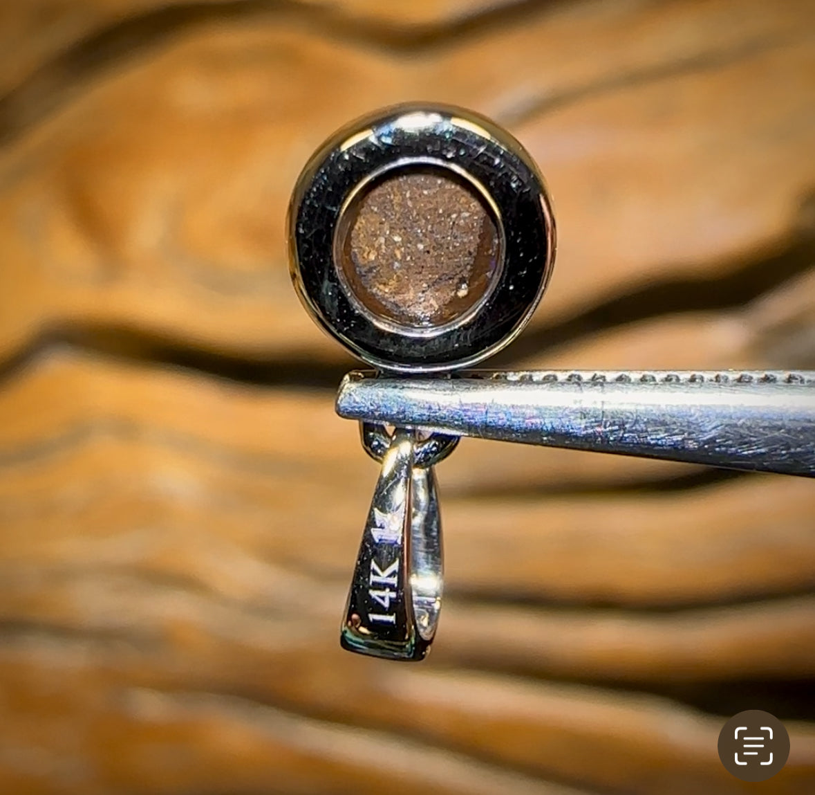 Auction Fall-Through = Your Gain! 🔥 Now 50% Off RRP 🚨  14k White Gold - Queensland Boulder Opal Doublet Pendant